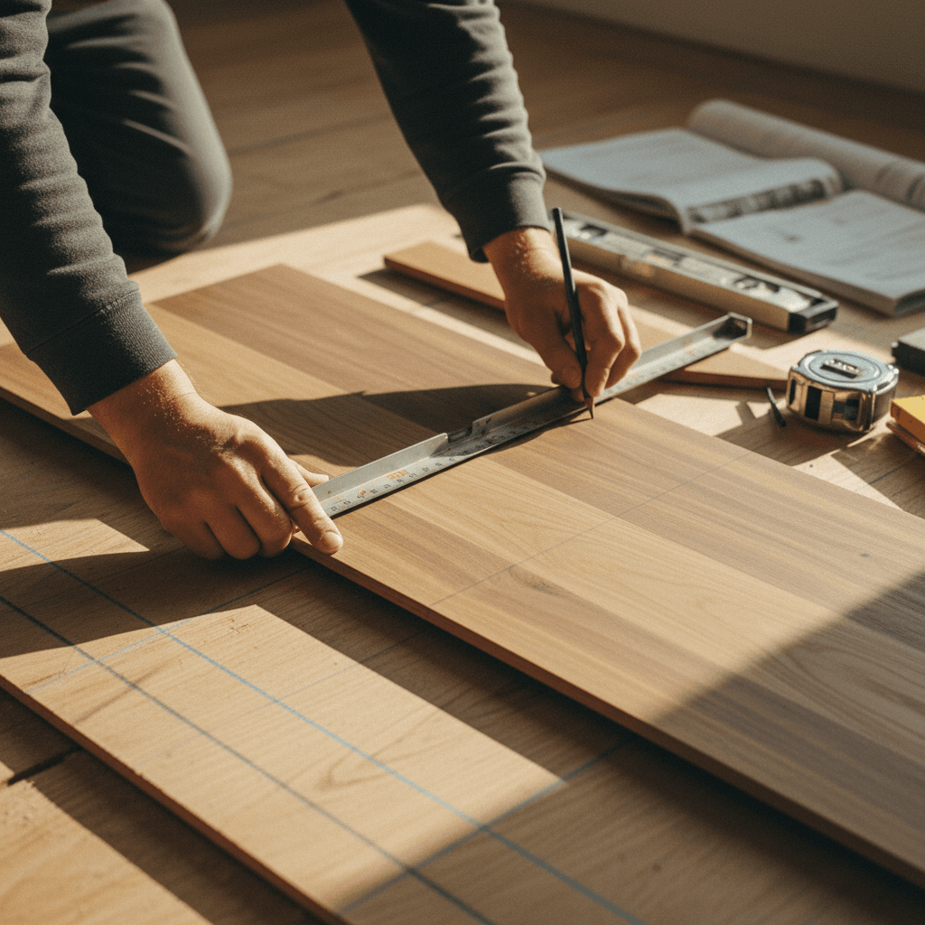 Flooring installation craftsmanship